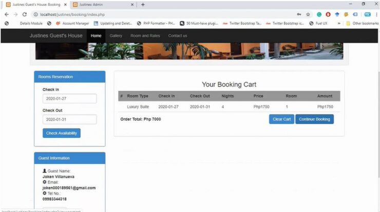 Free Download Online Hotel Management System Project Code In PHP - otw.cam