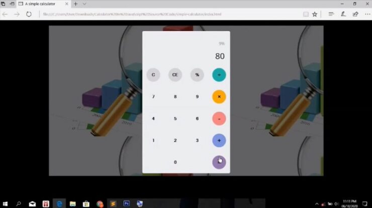 Download Simple Calculator Source Code in JavaScript - otw.cam
